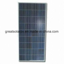 Prix ​​favorable 130W poly panneau solaire avec haute efficacité fabriqué en Chine